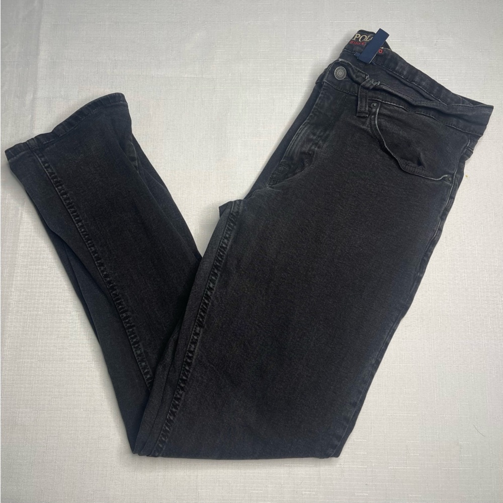 U.S. Polo Assn Active Stretch Black Mallet Jeans (34x32)